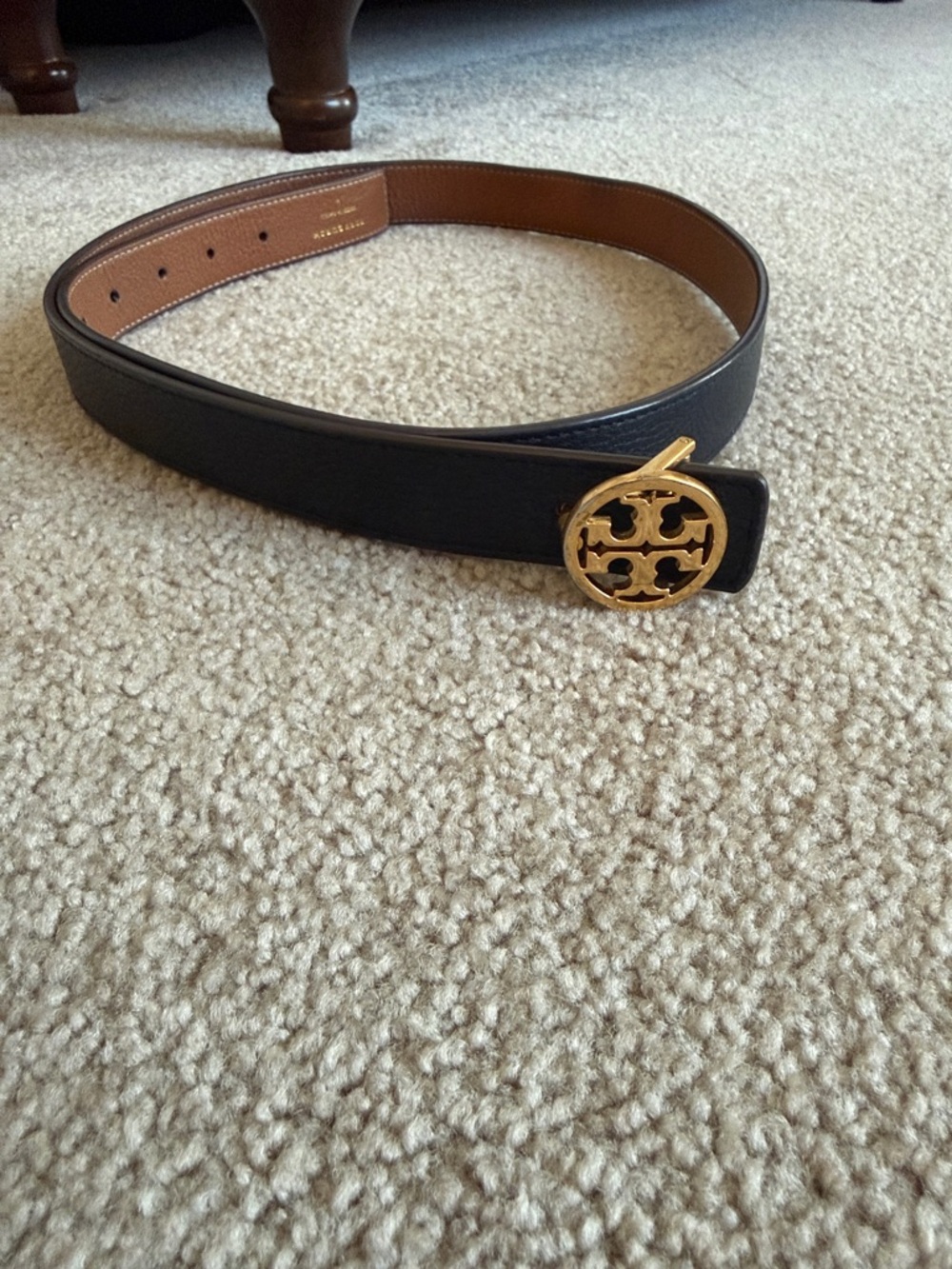 Tory Burch 1” Miller Reversible belt - Picture 2 of 8